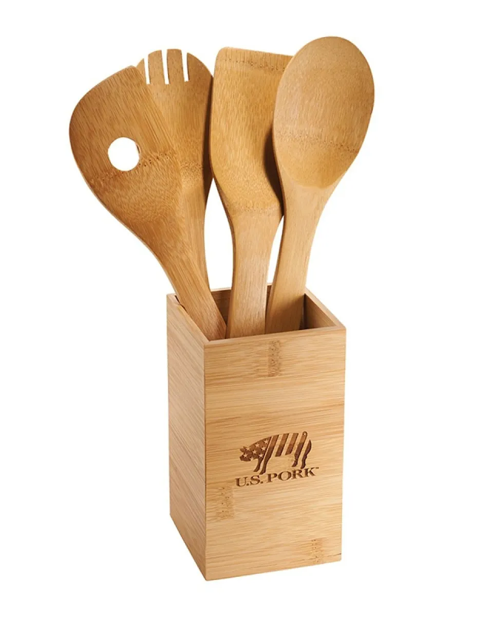 Ustensiles de cuisine en bambou - LE700