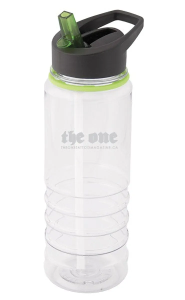 Bouteille d'eau en Tritan avec paille - DB200