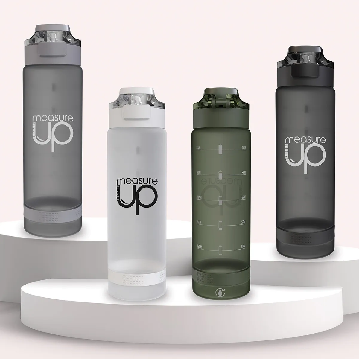 Bouteille d'eau en Tritan graduée - SP202