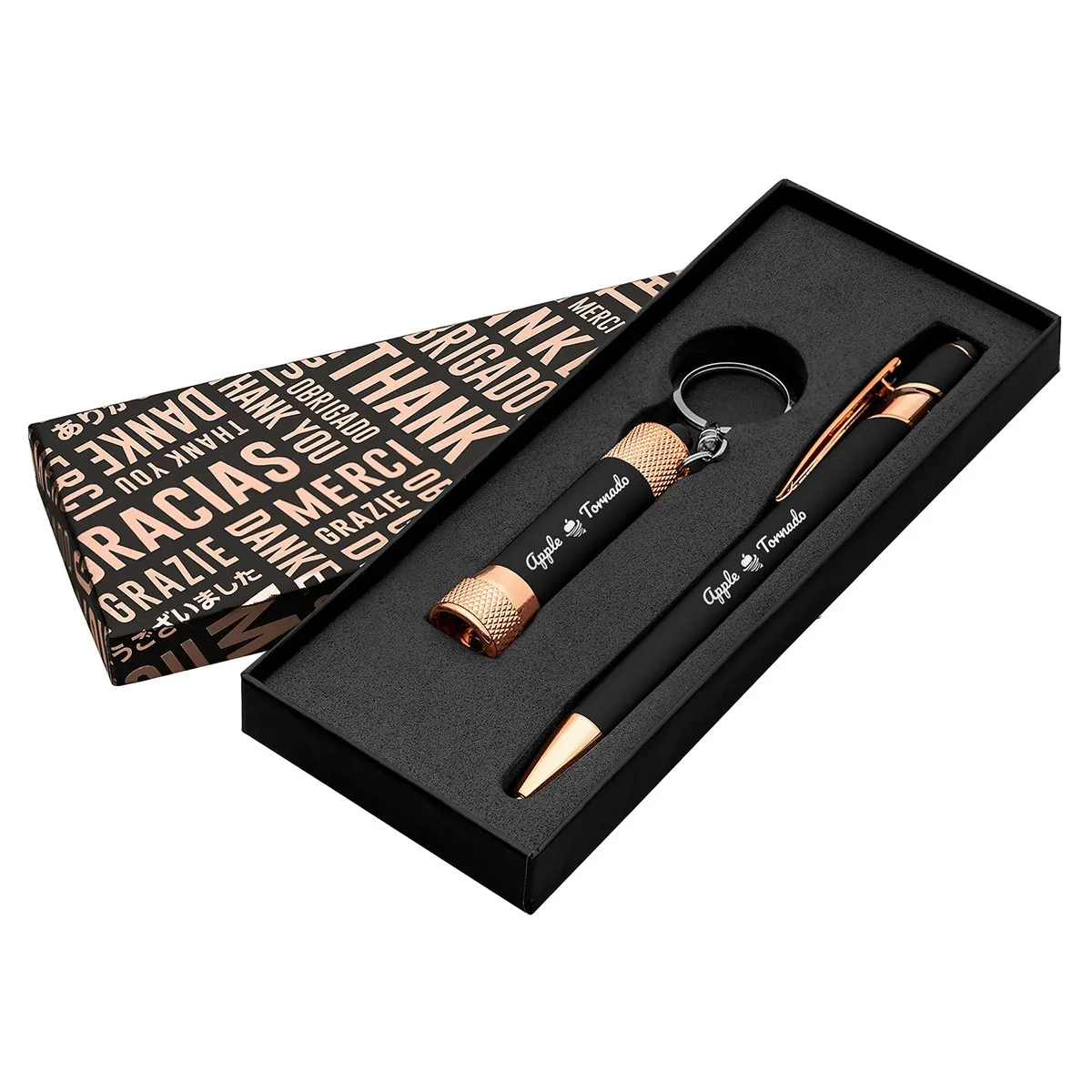 Coffret stylo et lampe de poche - GO106