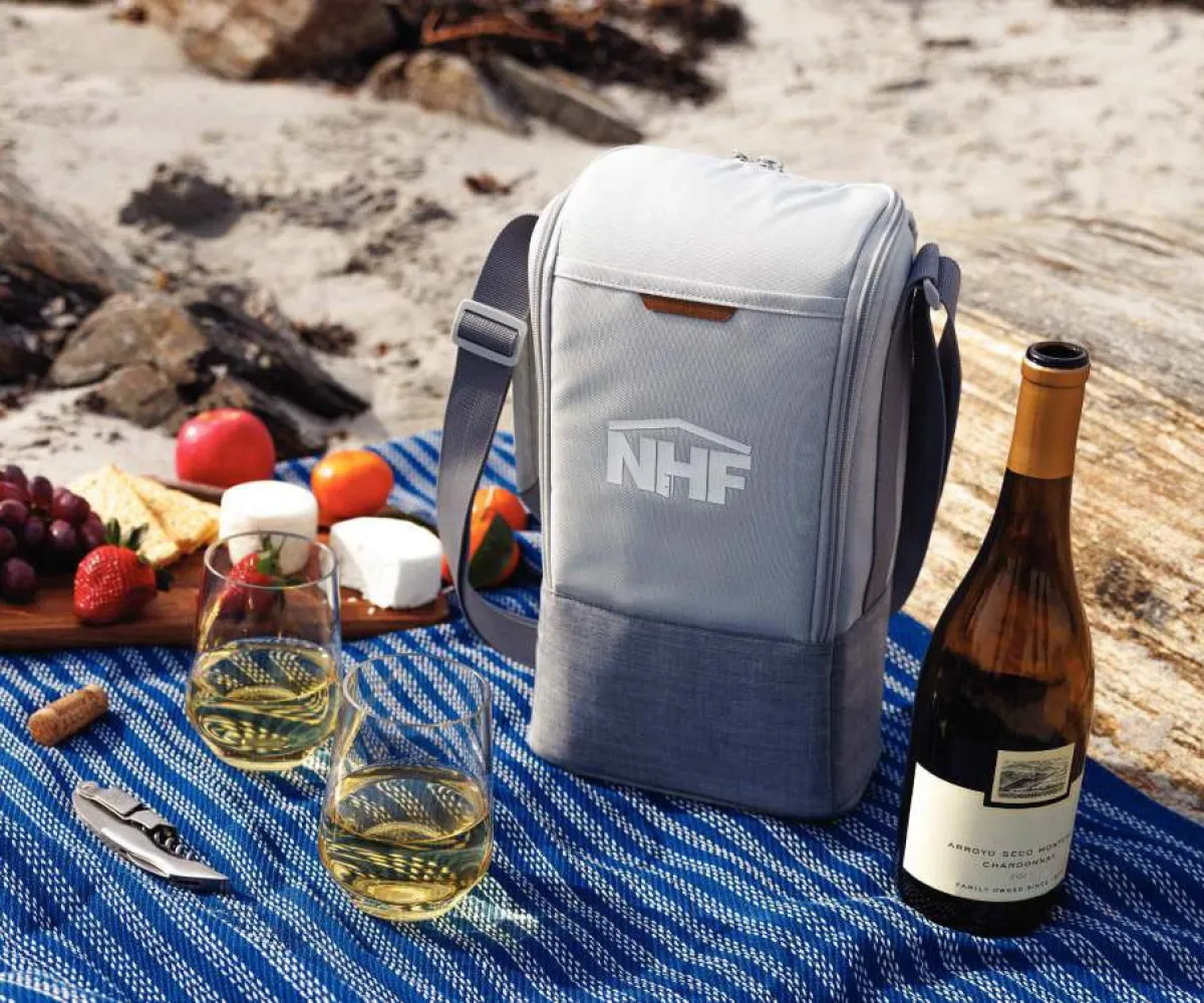 Ensemble sac à vin, verres et limonadier - GM804