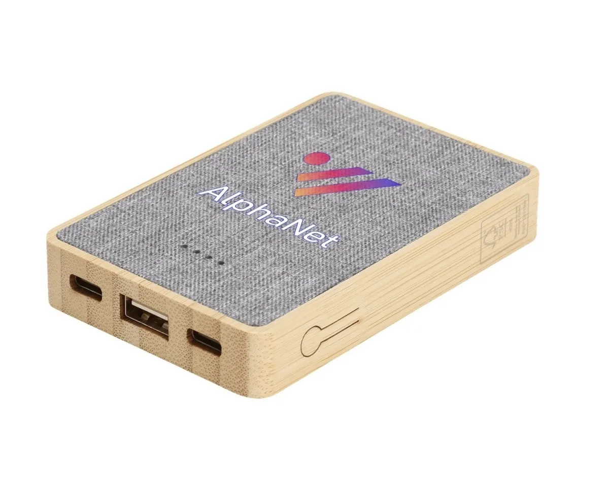 Barre de chargement portative en bambou - STA904