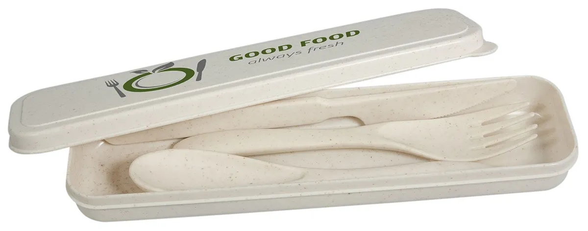 Ustensiles réutilisables en blé - BS300