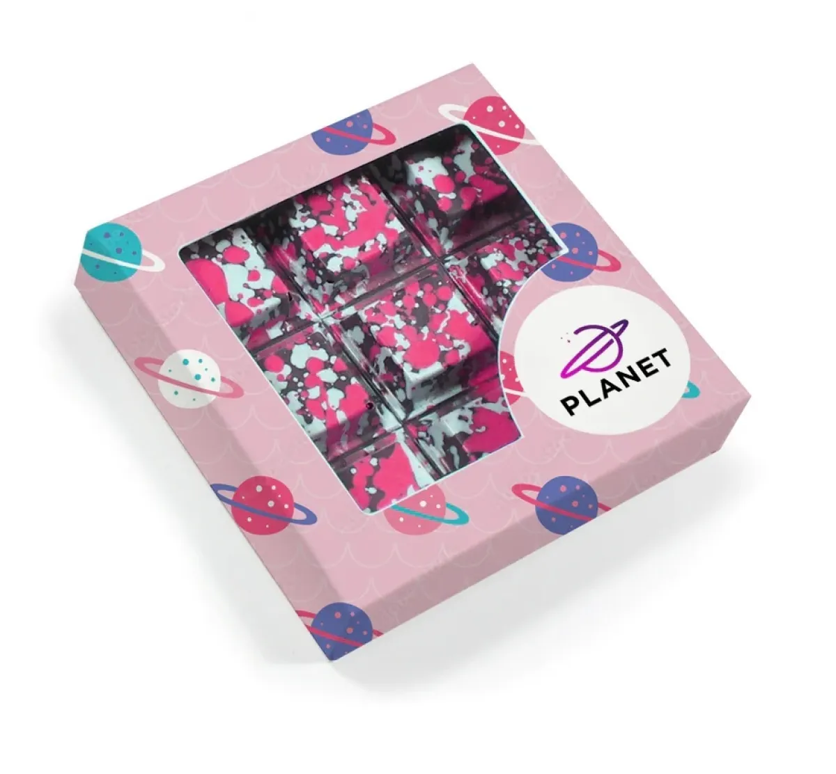 Ensemble de 9 morceaux de chocolat - CC502