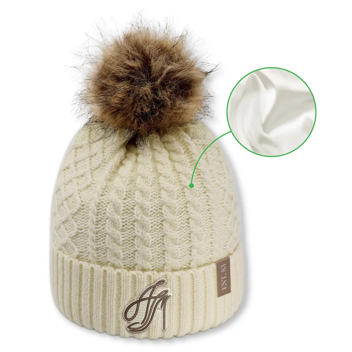 Tuque en tricot jacquard - AJ4000U